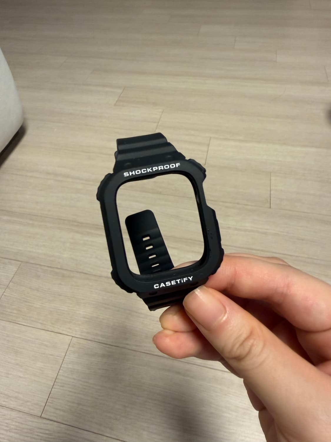 케이스티파이 오딧세이 밴드 애플워치 스트랩 블랙 40mm 상품이미지3