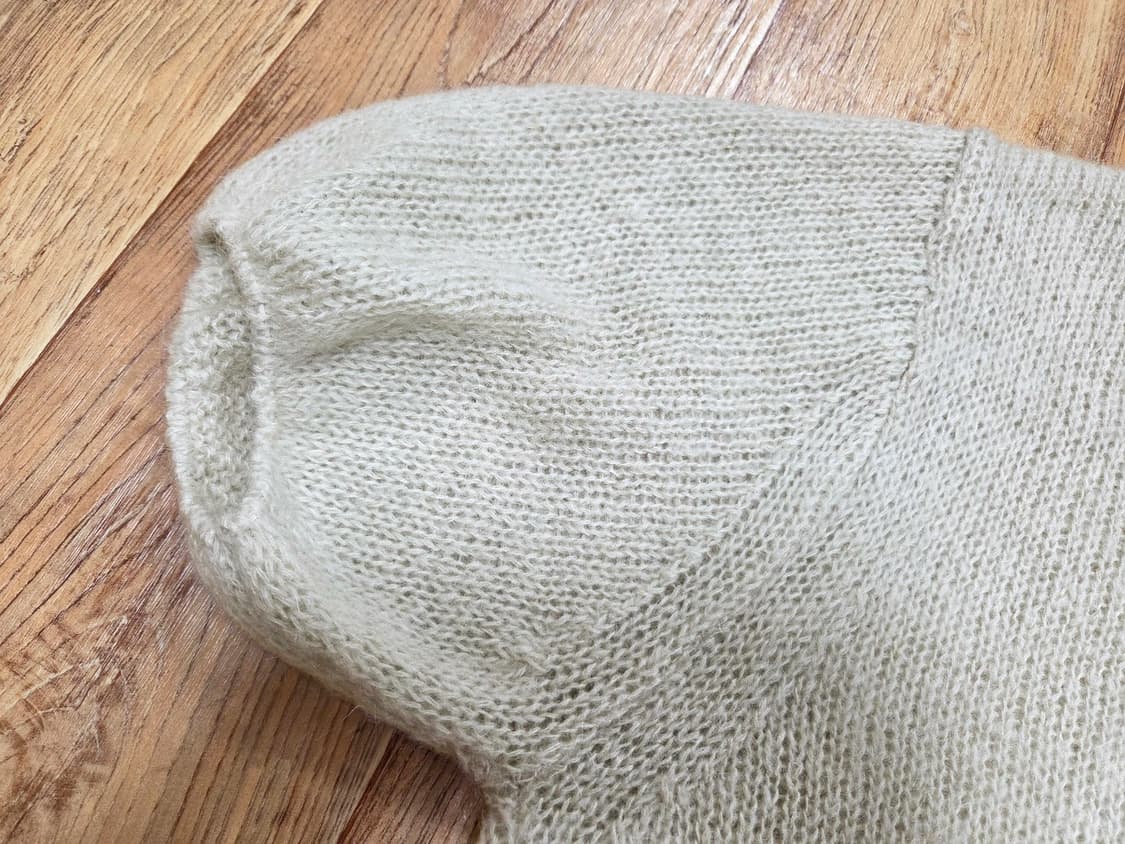 메이비베이비(MAYBEBABY) 디어리스트 오로라 모헤어니트 프리사이즈  상품이미지6