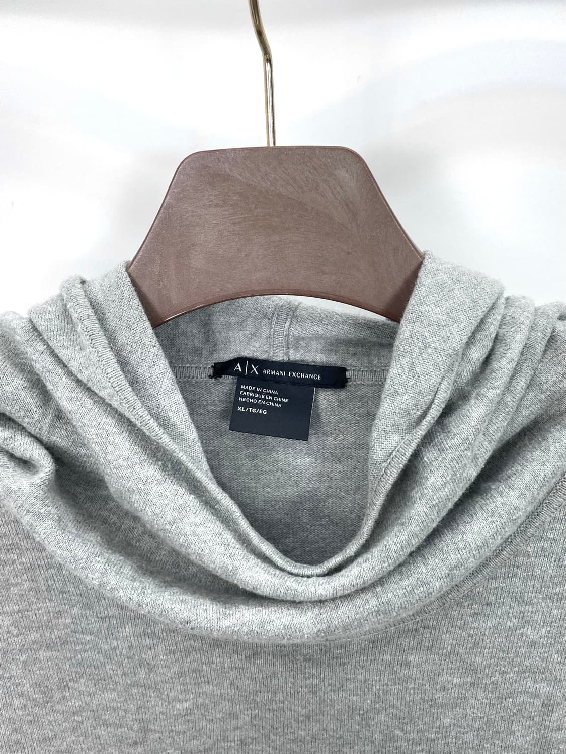  [XL]A/X 그레이 후드 니트 CK9767 상품이미지6