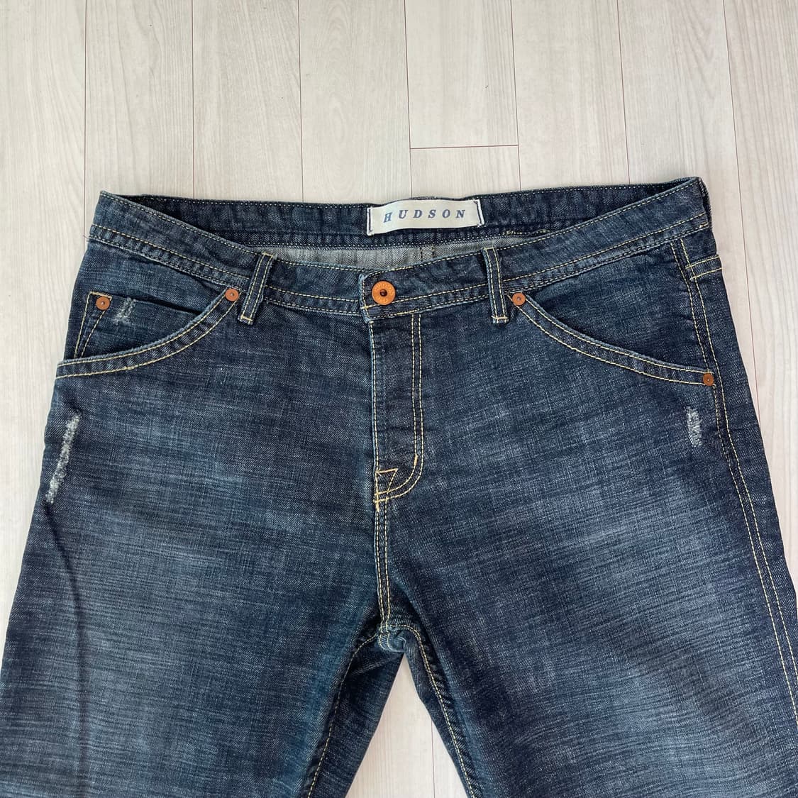 허드슨 40인치 빅사이즈 데님 청바지 (Made in USA) 상품이미지2