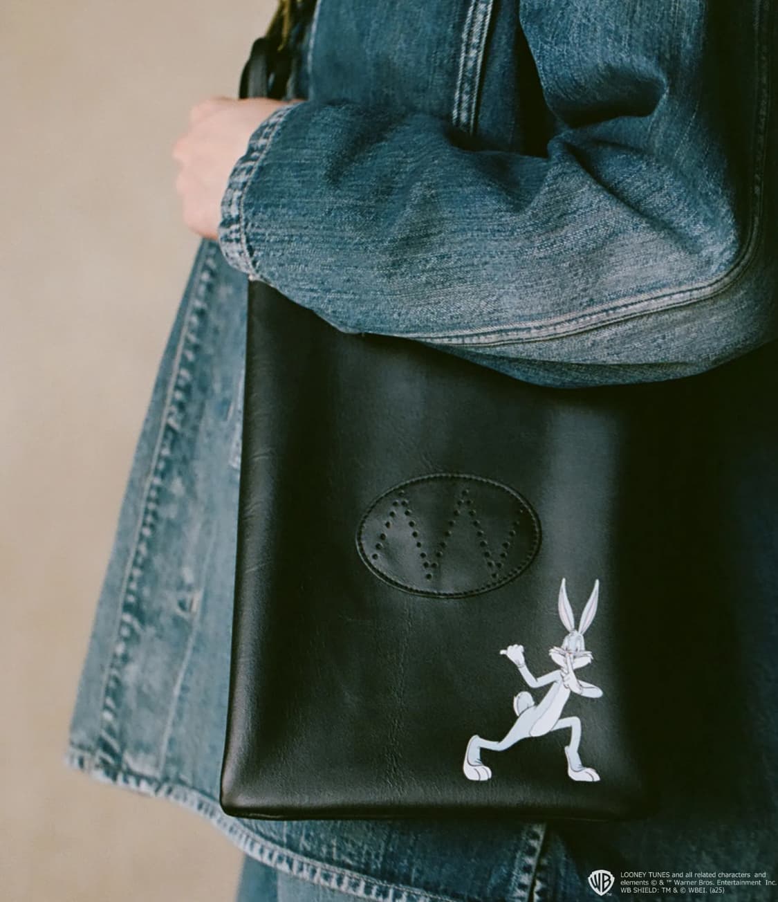 [NICENESS] LOWE-TUNES 호스 레더 숄더백 상품이미지2