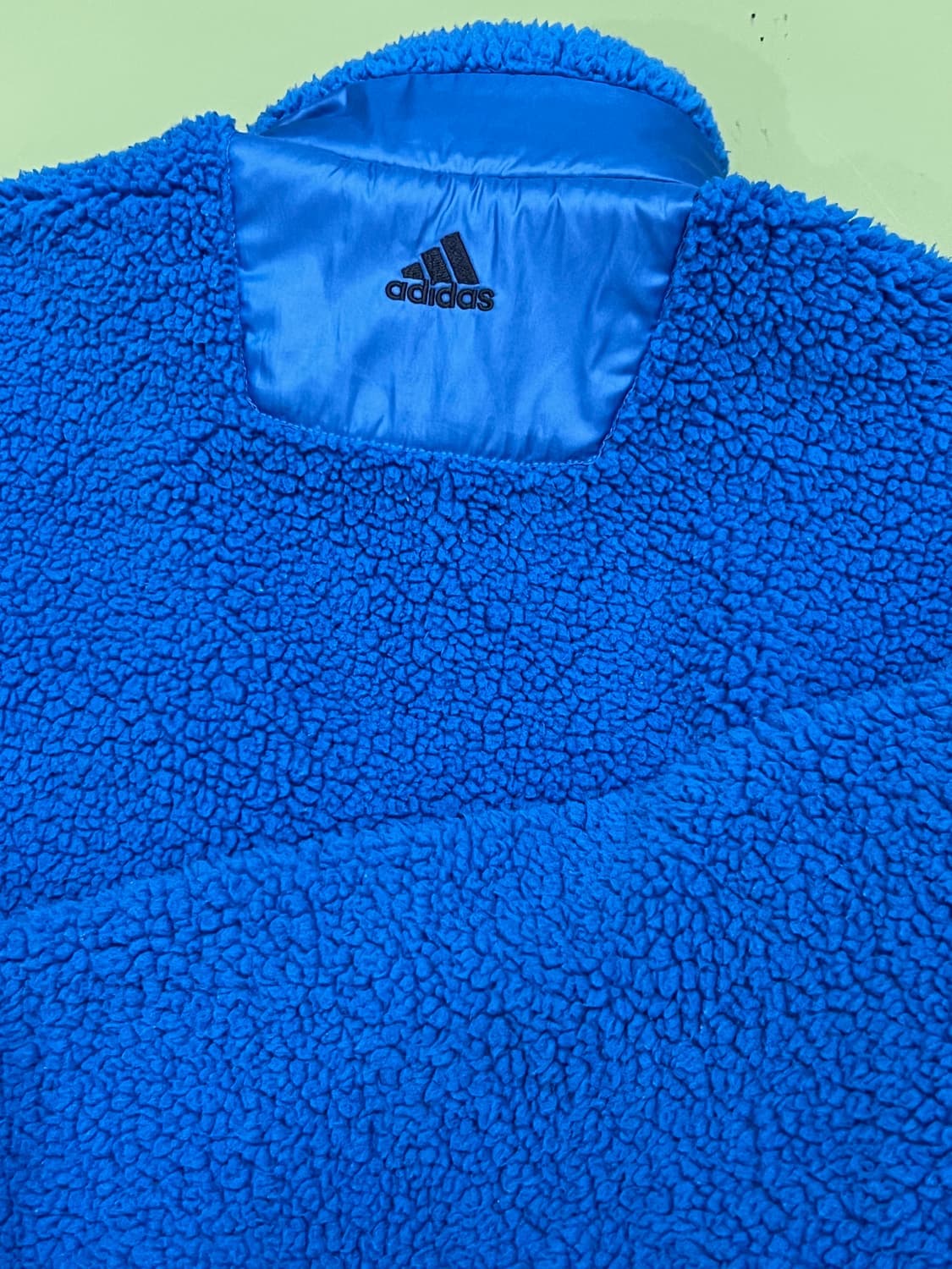 (L) 아디다스 셰르파 양털 뽀글이 후리스 자켓 상품이미지6