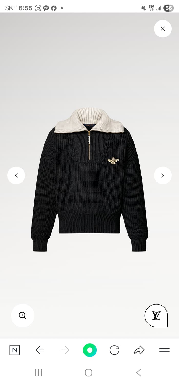 25ss루이비통니트집업 팝니다 상품이미지6