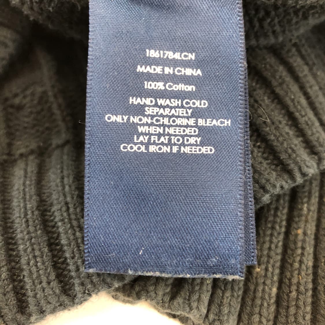 폴로 랄프로렌 케이블 퍼플포니니트 M  상품이미지6