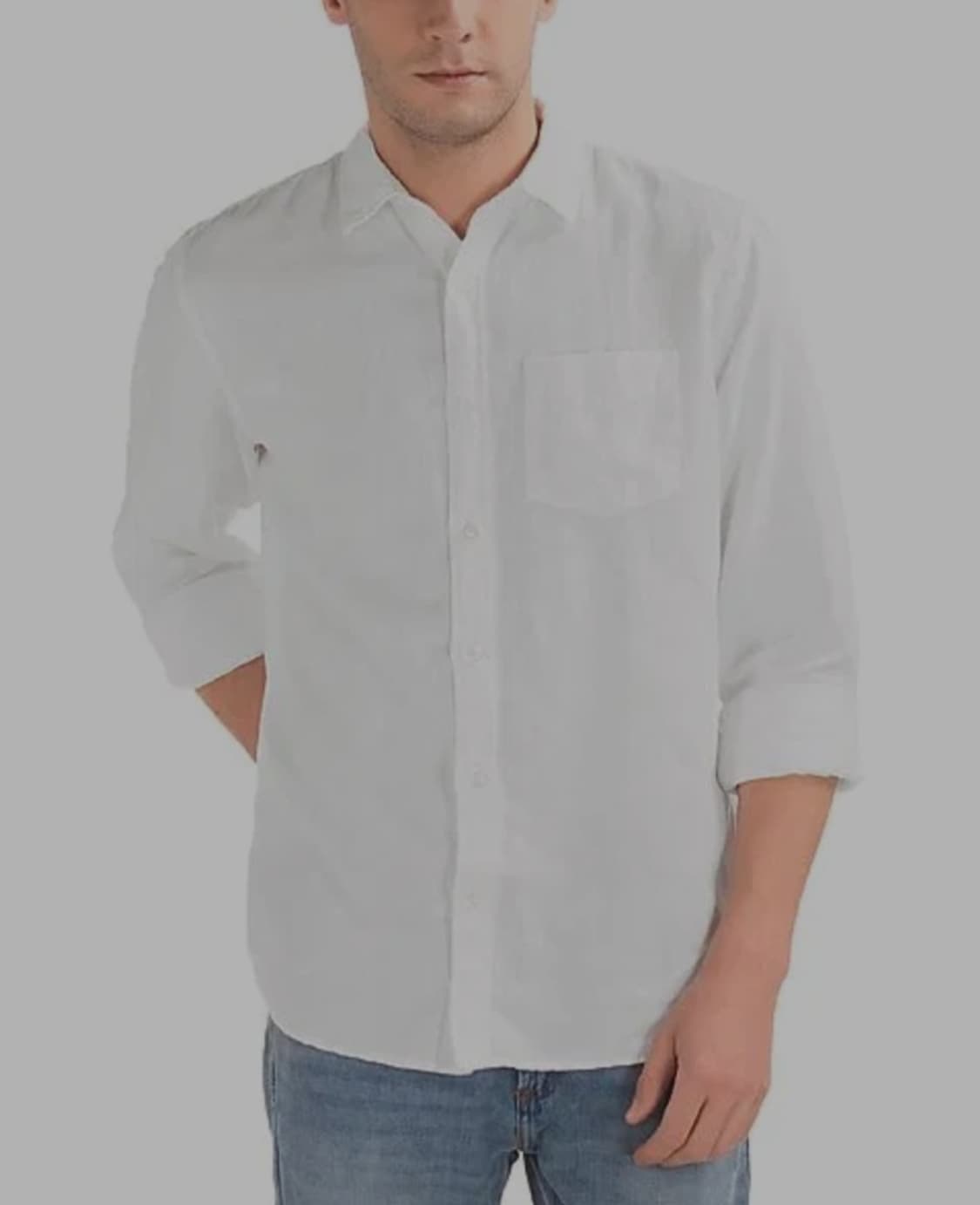 Gap 린넨 셔츠 XL 화이트 105~110 상품이미지1
