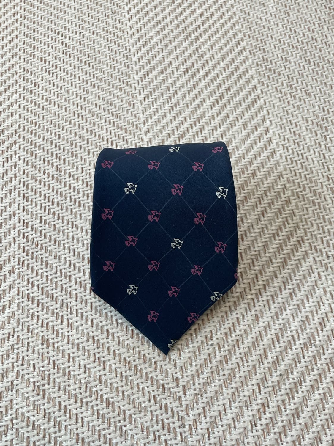 니나리치 네이비 넥타이  J03630 상품이미지2