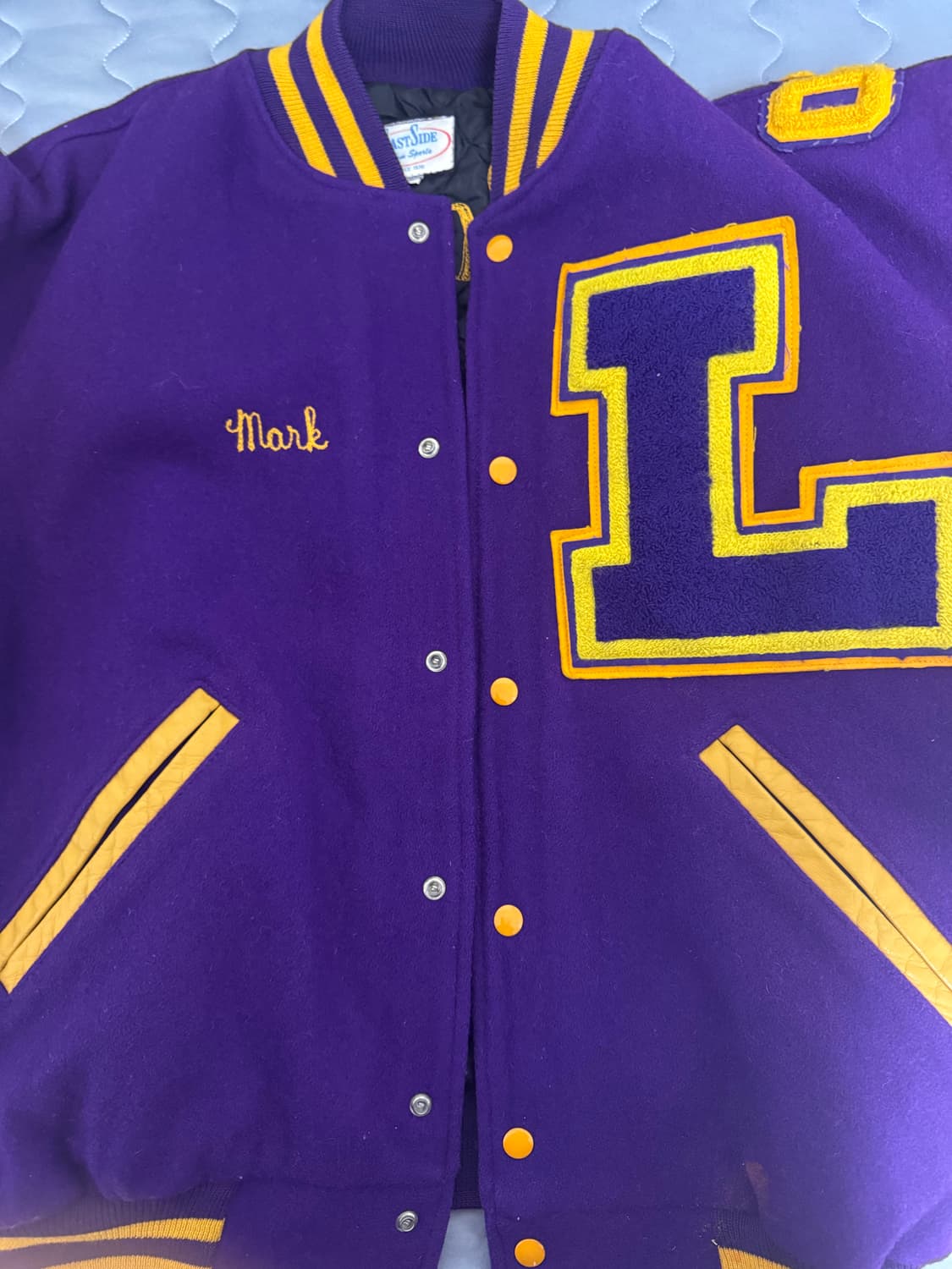 USA 바시티 소가죽자켓 상품이미지7