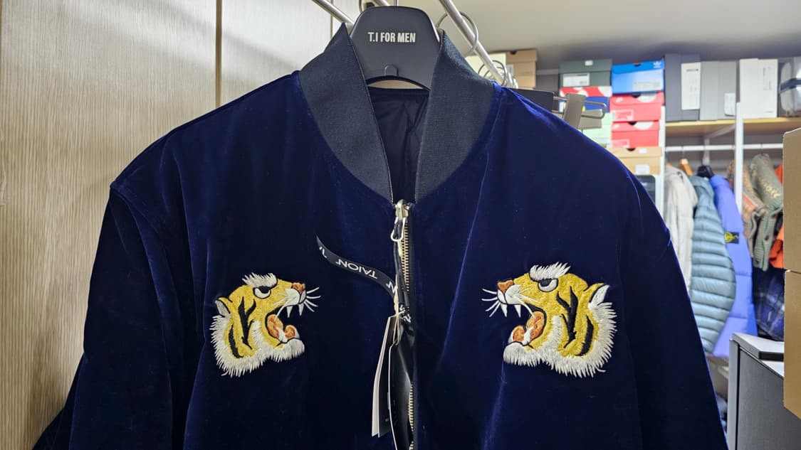 타이온 리버시블 스카잔 자켓 네이비 XL 상품이미지3