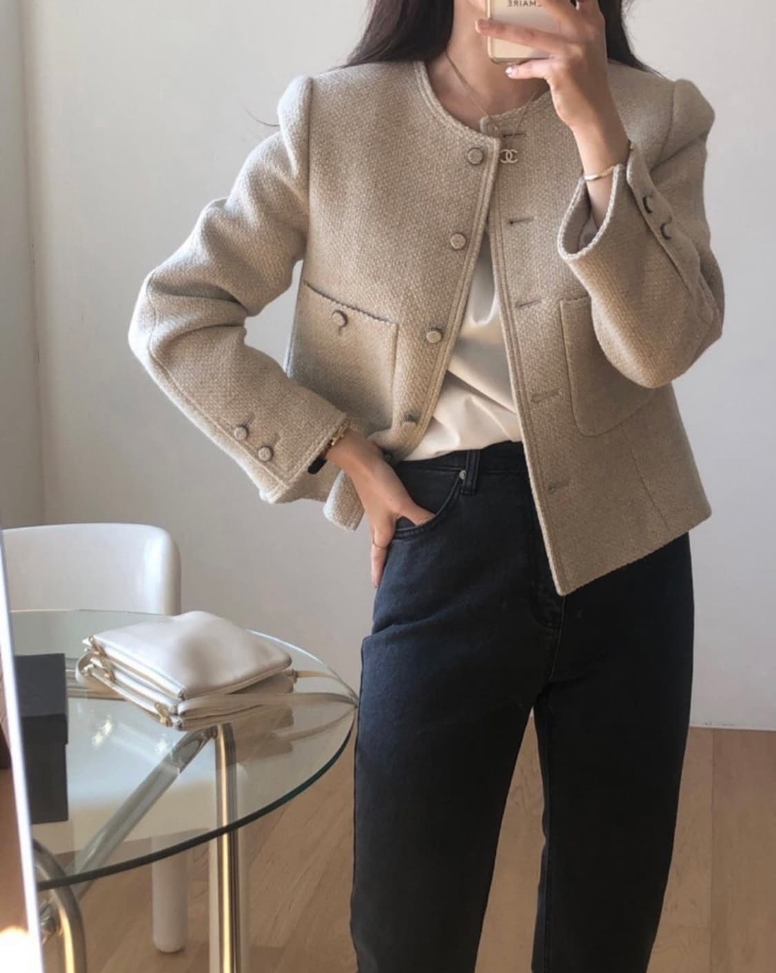 아카이브제이투유 베르사유 트위드 자켓 상품이미지2