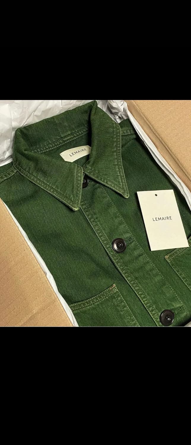 르메르 19fw 클로버 그린 데님 셋업 52 상품이미지3