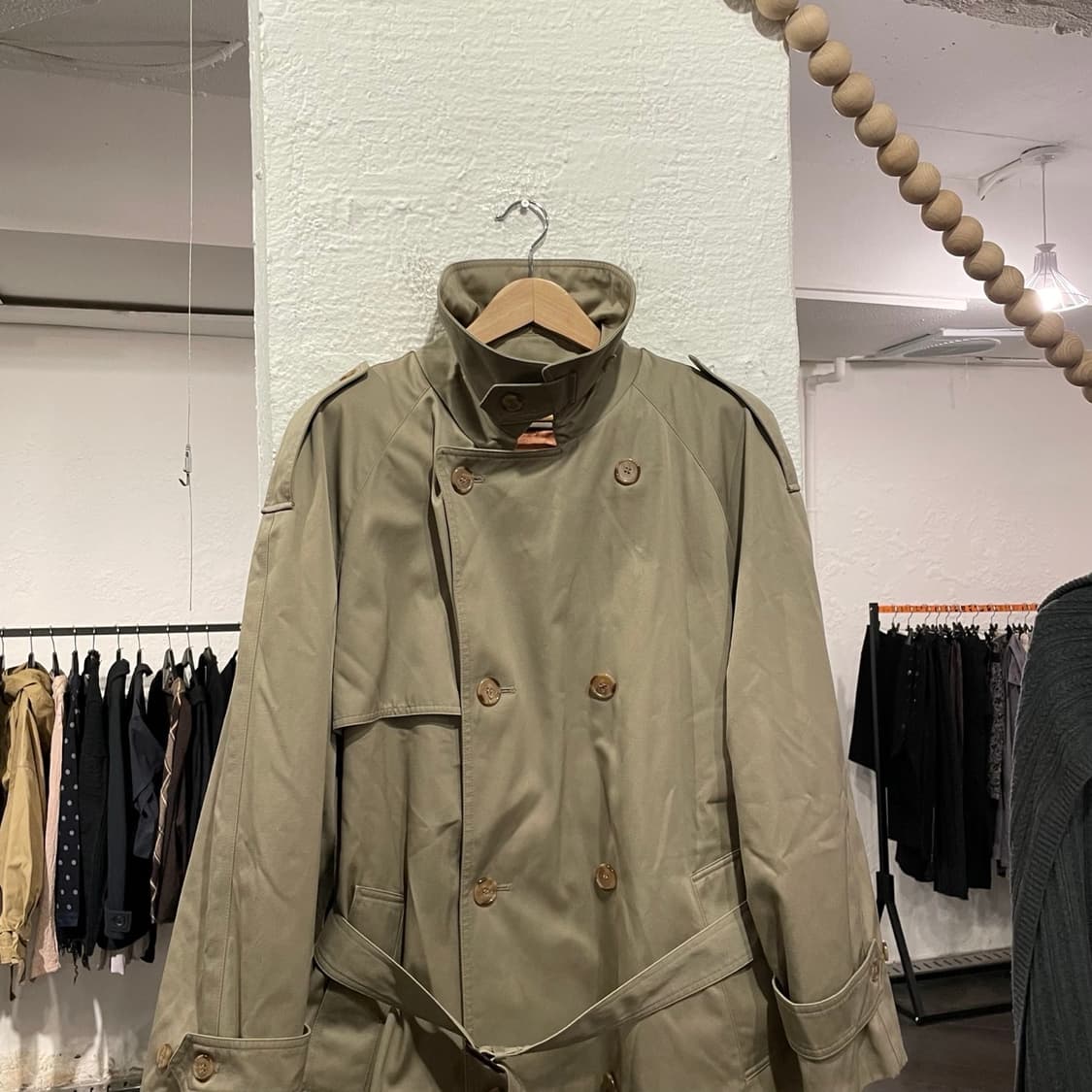 크리스찬 디올 오버사이즈 트렌치 코트 상품이미지2