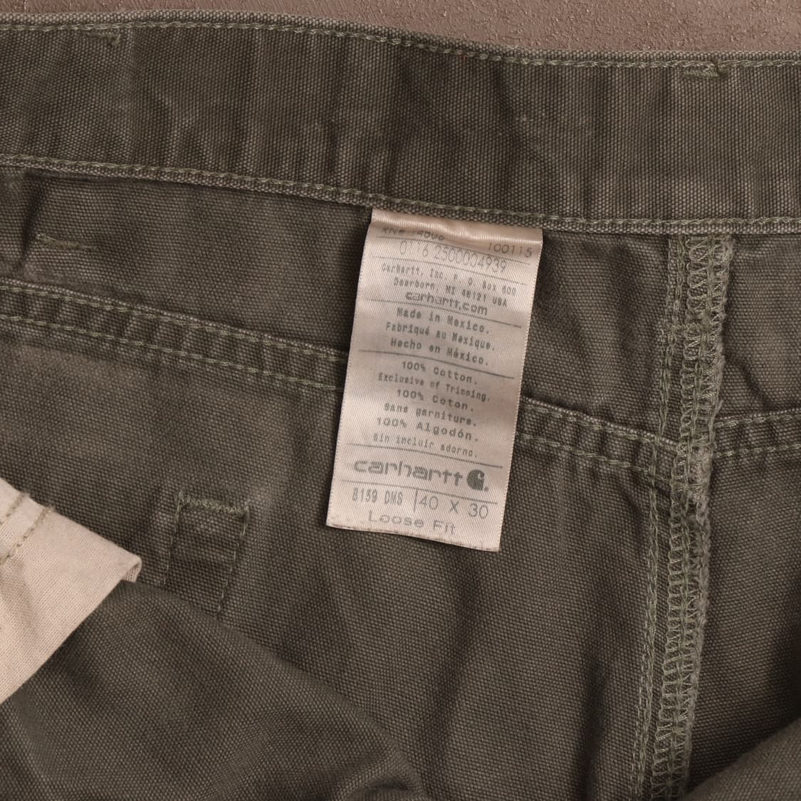 칼하트 헤비코튼 카펜터 팬츠 A1816 상품이미지4
