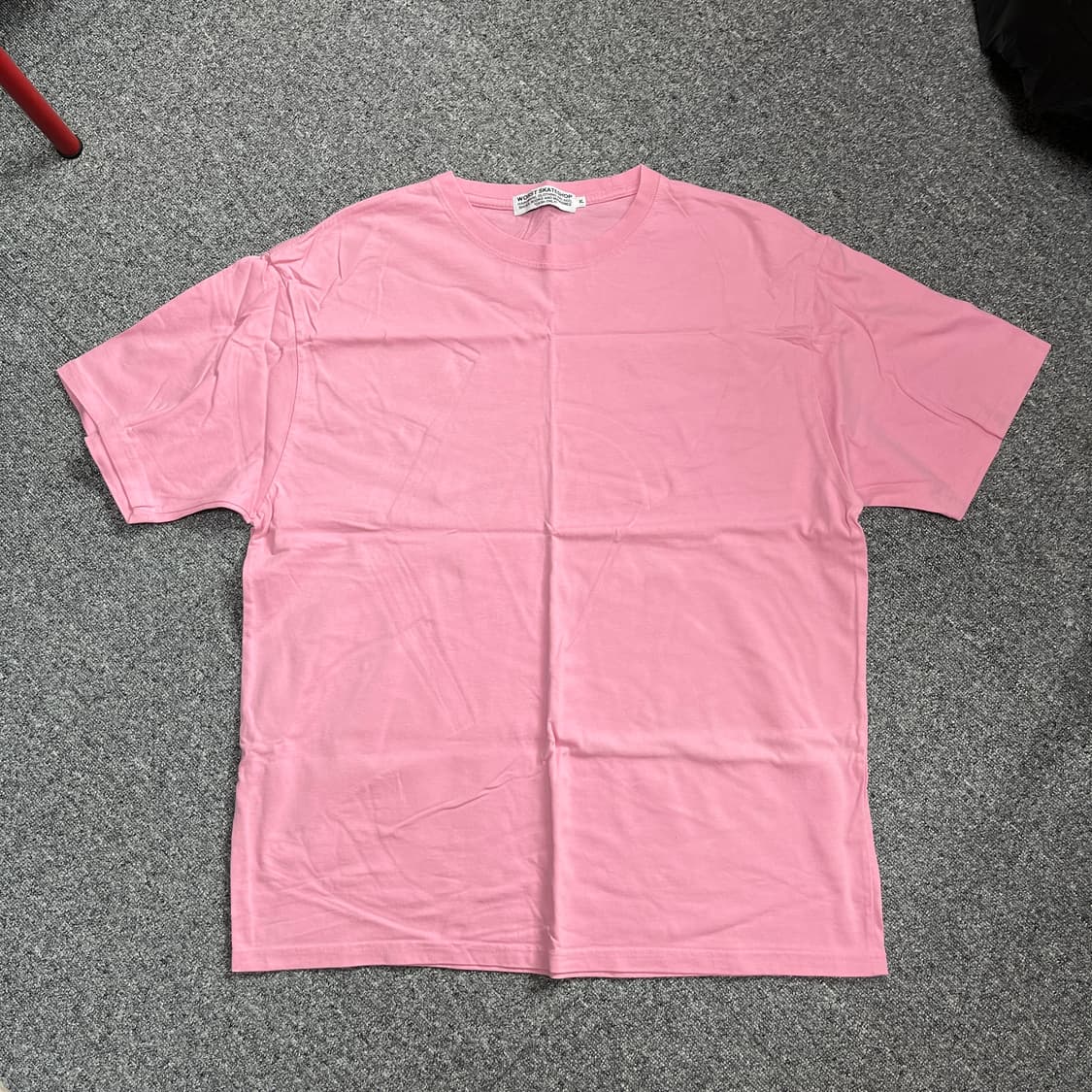 [XL] 워스트스케이트샵 반팔 핑크 상품이미지2