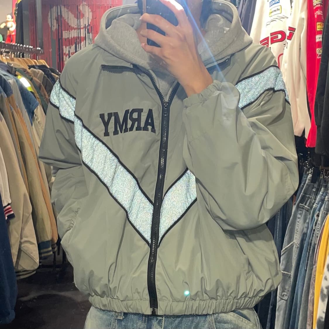 [IM] IPFU ARMY 자켓 그레이 상품이미지2