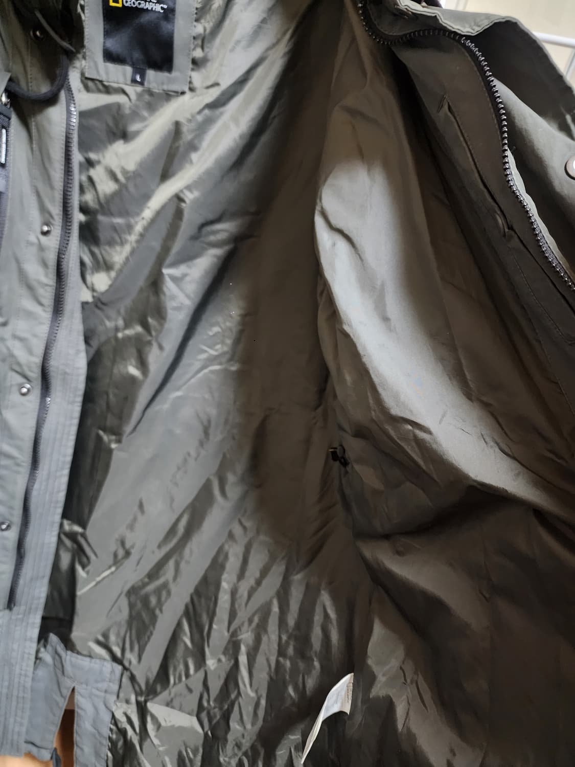 내셔널지오그래픽 유틸리티 바람막이 야상 자켓 L 100 상품이미지6