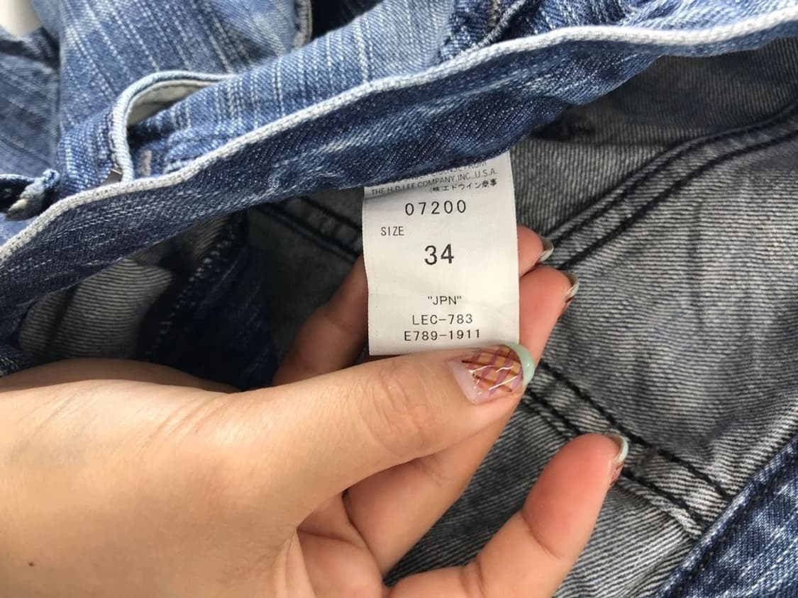 Lee Japan Cut-Off Denim Shorts 상품이미지8