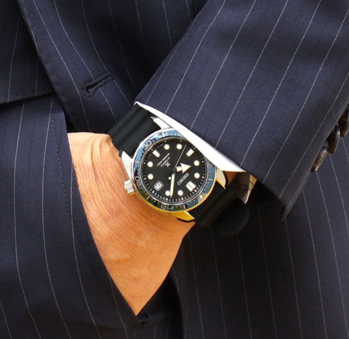 세이코 베이비 마린마스터 SPB079J1 상품이미지6