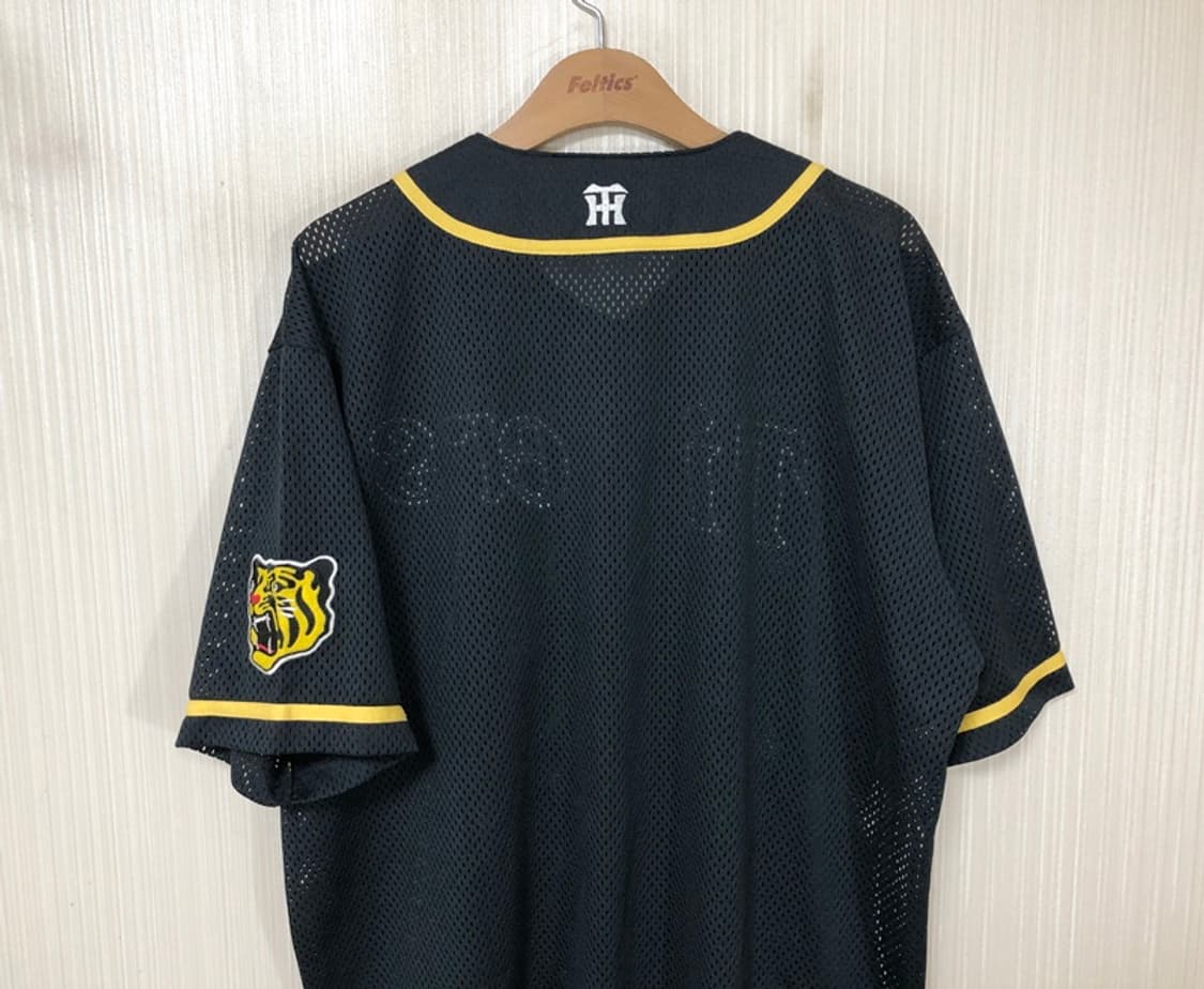 NPB SSK 한신타이거즈 블랙유니폼/져지 O(XL) 상품이미지9