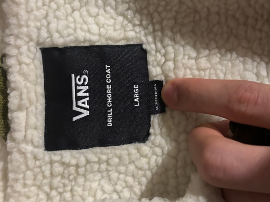 반스Drill Chore Coat Sherpa Jacket 상품이미지2