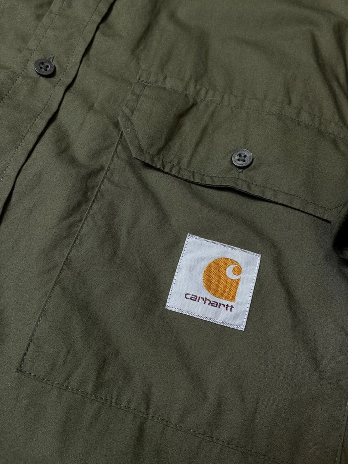 칼하트 25SS 가먼트 워시드 히든 투포켓 셔츠 PN8262 상품이미지4