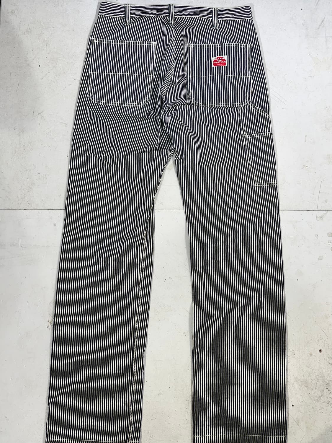 빈티지 Made in japan 블랙 히코리 와이드 워크 팬츠 30 상품이미지5