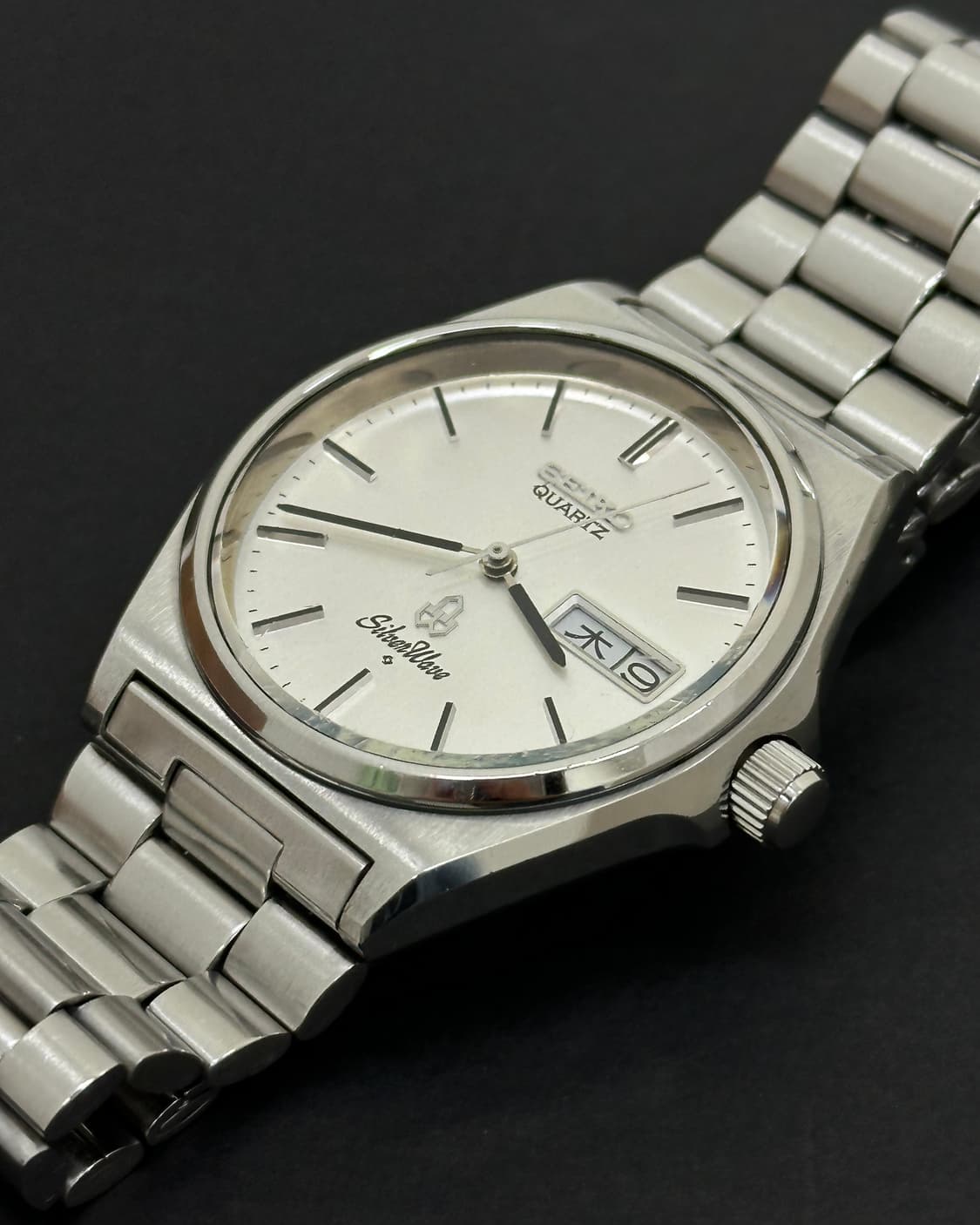 세이코 실버웨이브 라운드 쿼츠 시계 상품이미지6