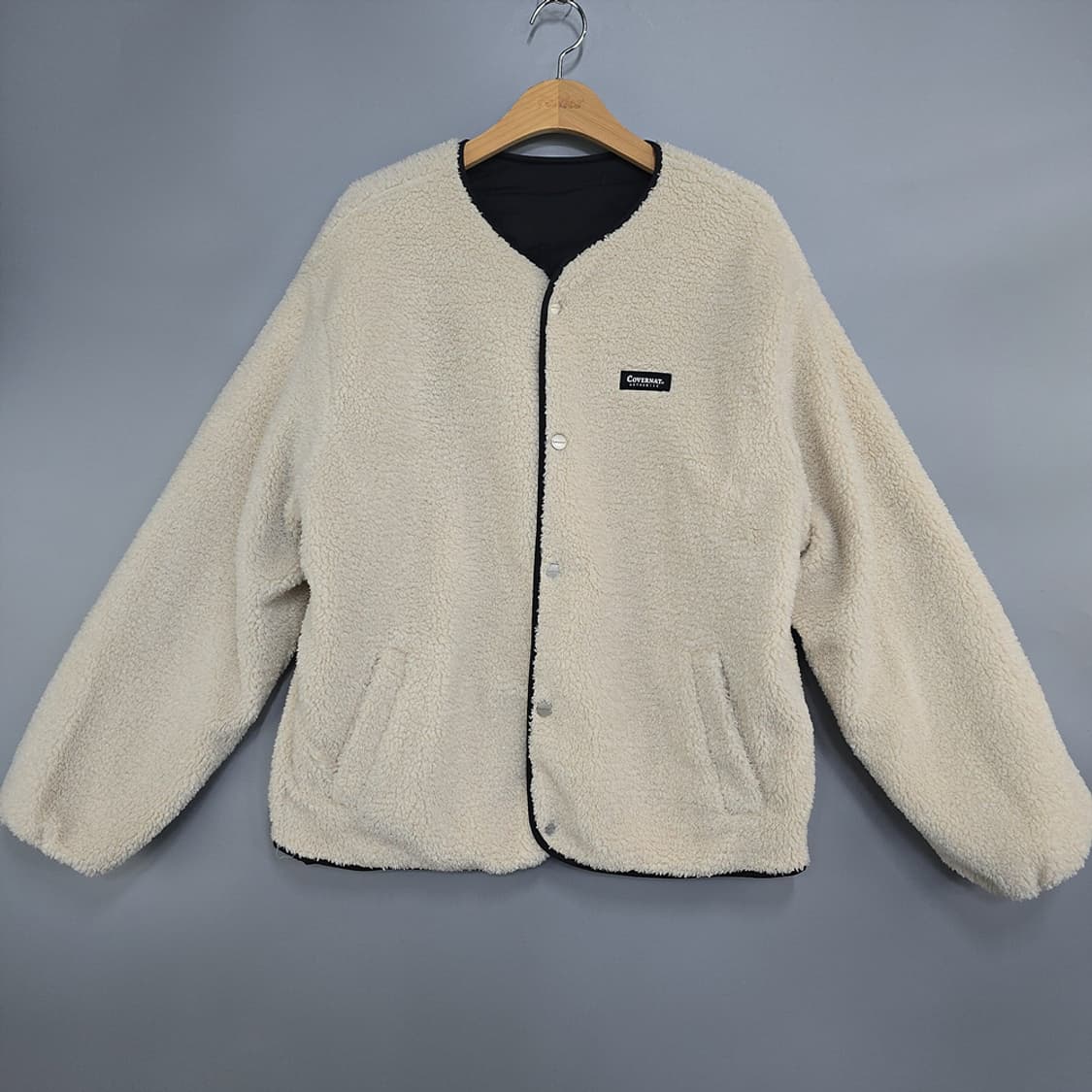 커버낫(Covernat) 리버시블 플리스 퀼팅 자켓 95 상품이미지3