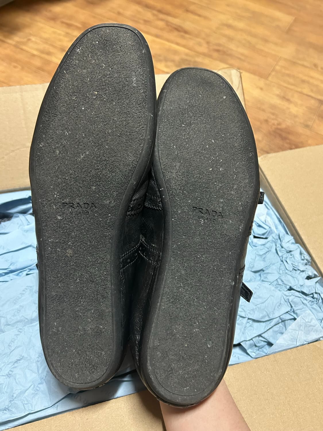 Prada 프라다 더블 몽크 7.5 (265) 상품이미지5