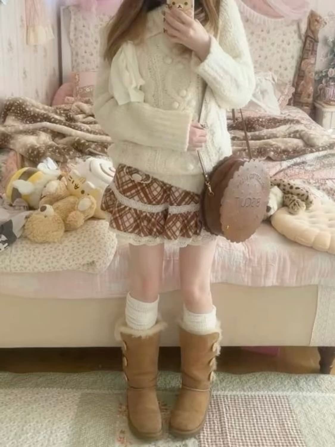 리즈리사 엑시즈팜 갸루 코트 랜박 트랄라라 히메갸루 라떼갸루 상품이미지4