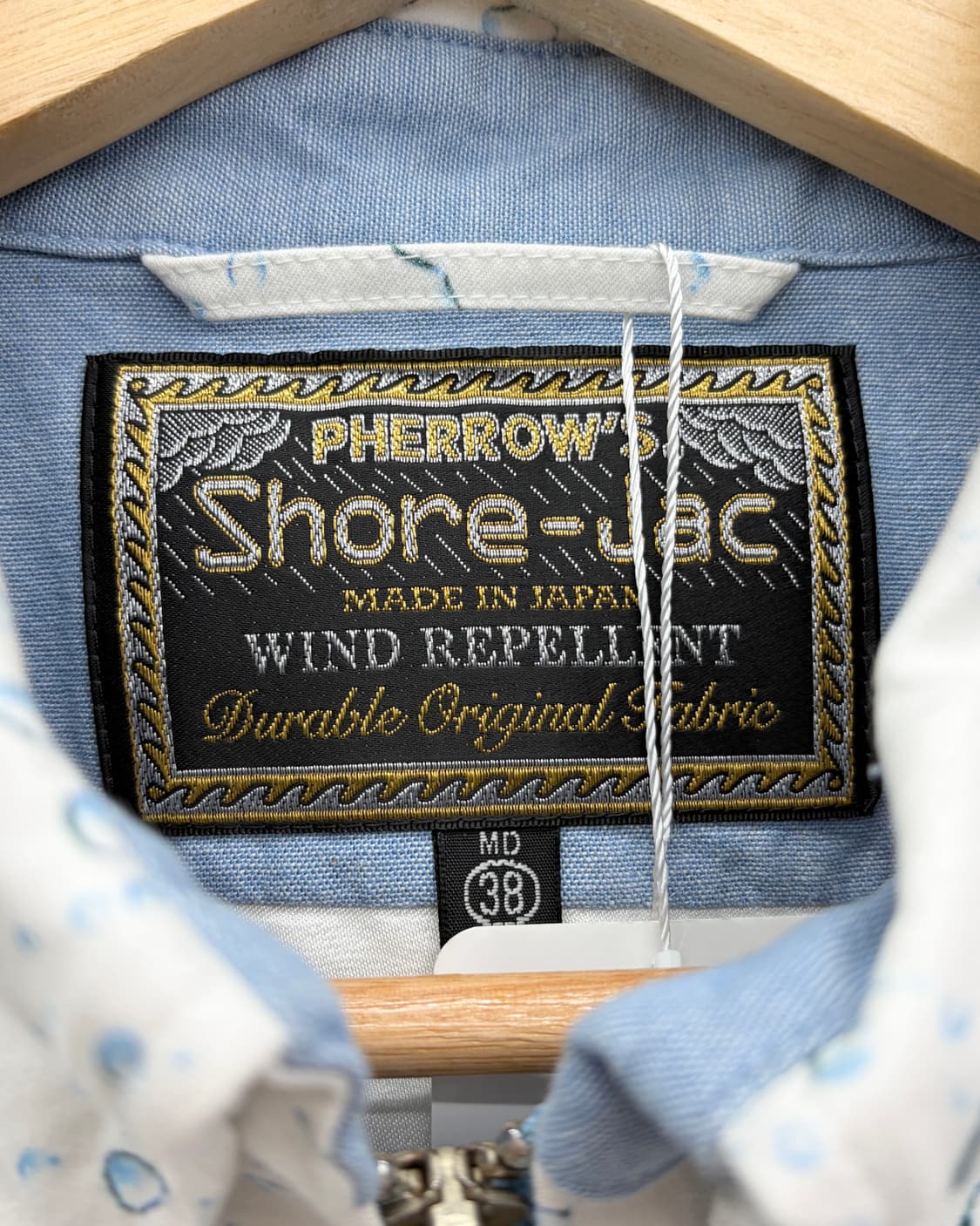 페로우즈 버블 패턴 코튼쉘 워크 자켓 상품이미지7