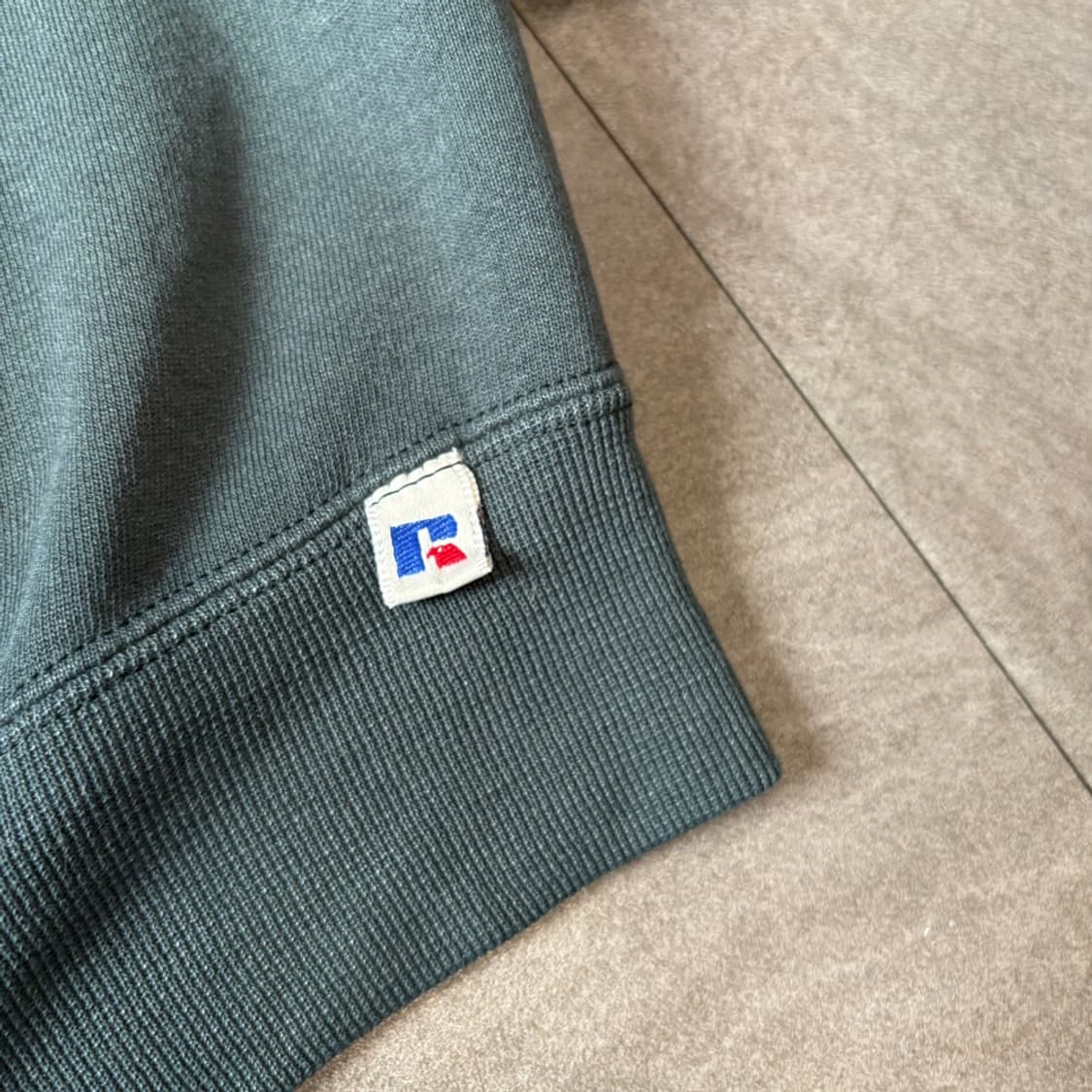 90s 90년대 미국 생산 러셀 블랭크 그레이 스웻셔츠 상품이미지6