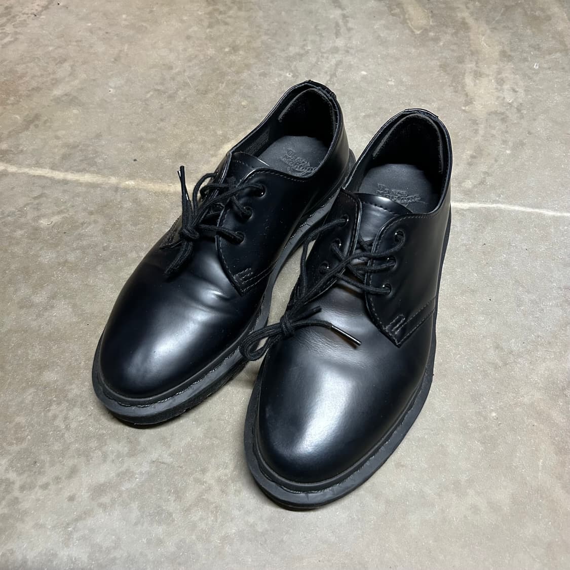 250) 닥터마틴 1461 모노 블랙 구두 더비슈즈 상품이미지1