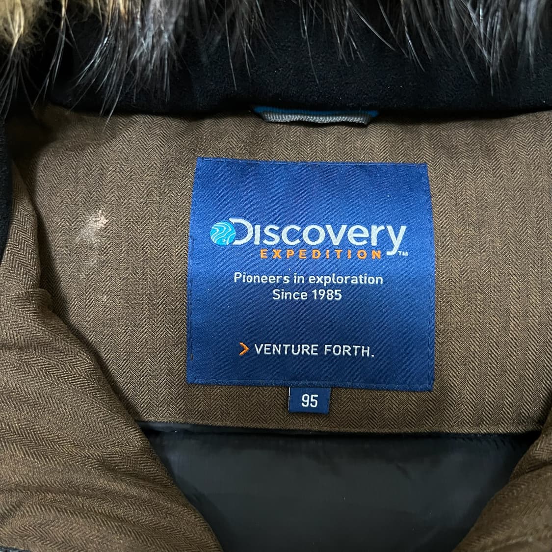 디스커버리 여성 라쿤퍼 후드 덕다운 롱패딩 M/95  상품이미지6