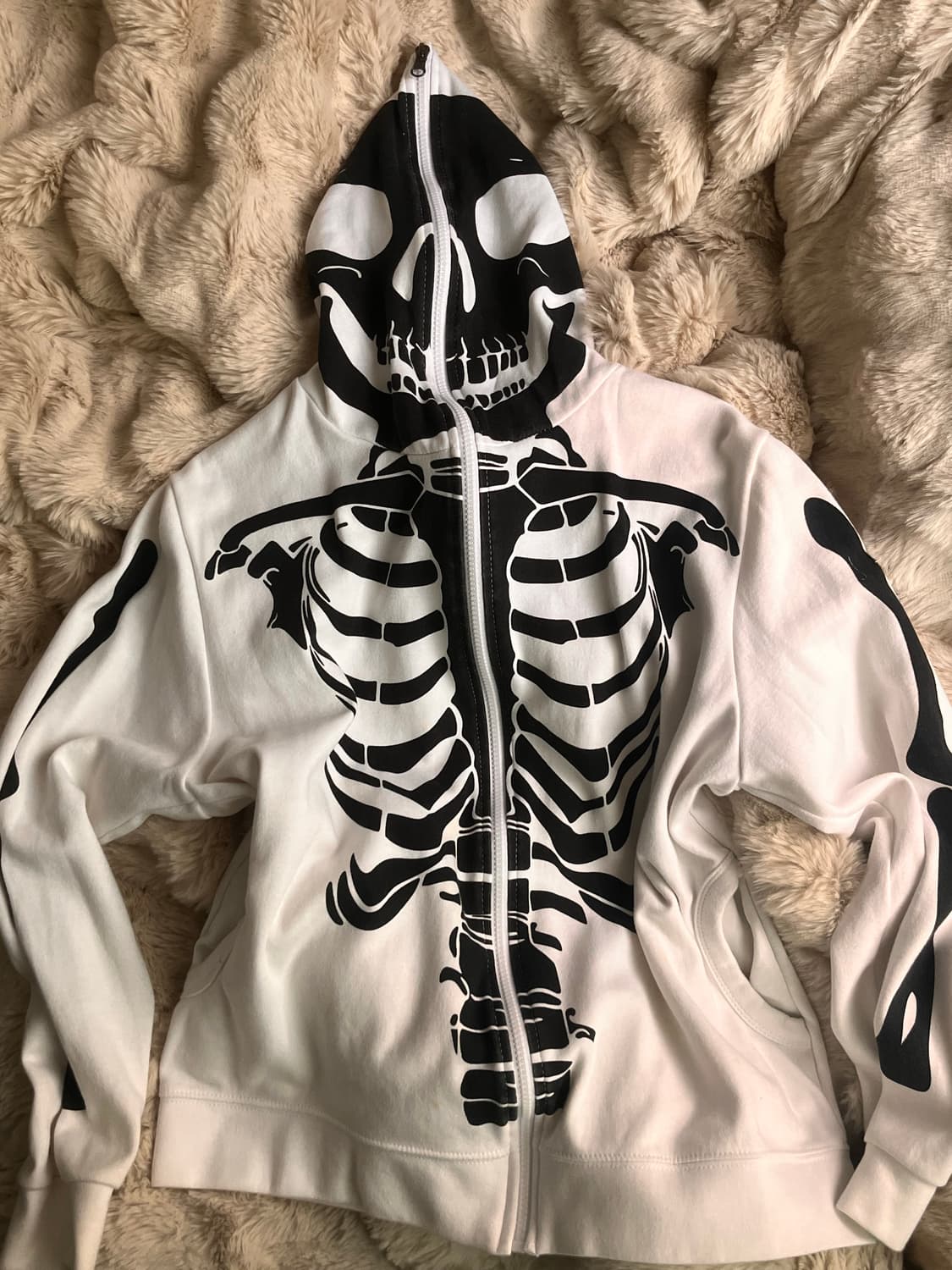 해골 후드집업 상품이미지2