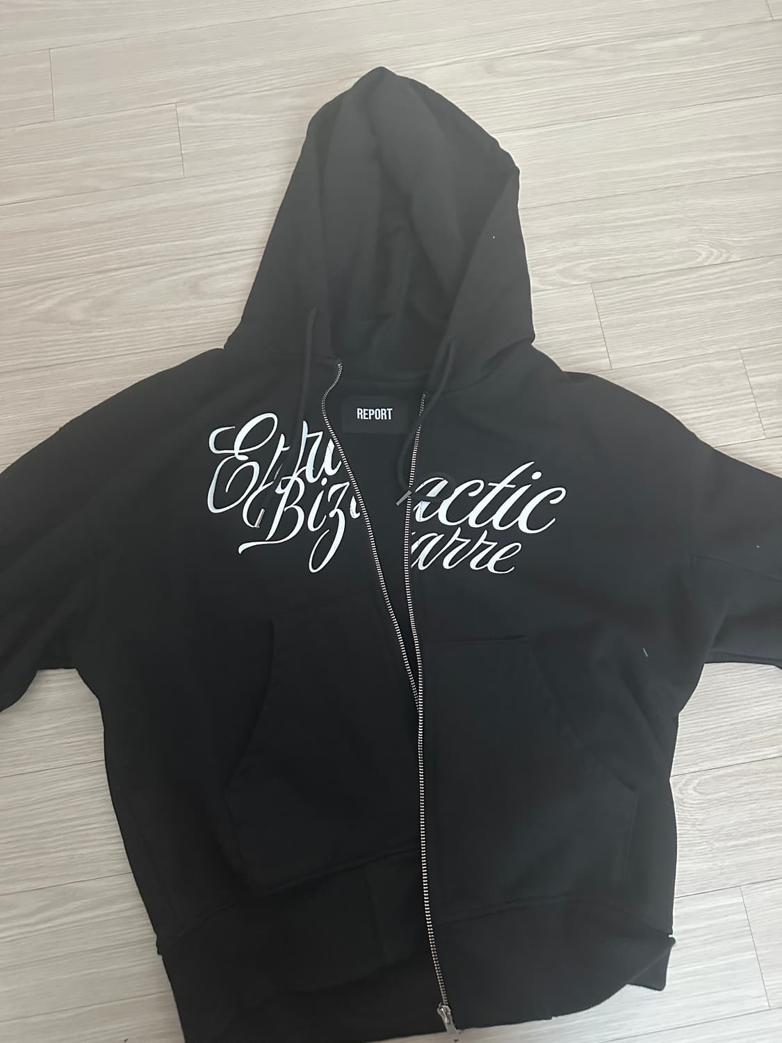 Cross report hoodie 상품이미지2