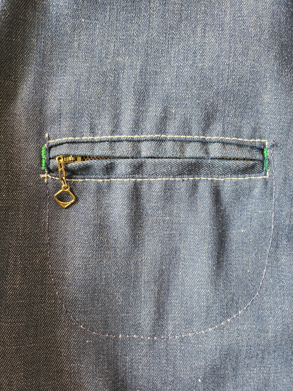 70s Oshkosh B'gosh lined denim jacket 상품이미지3