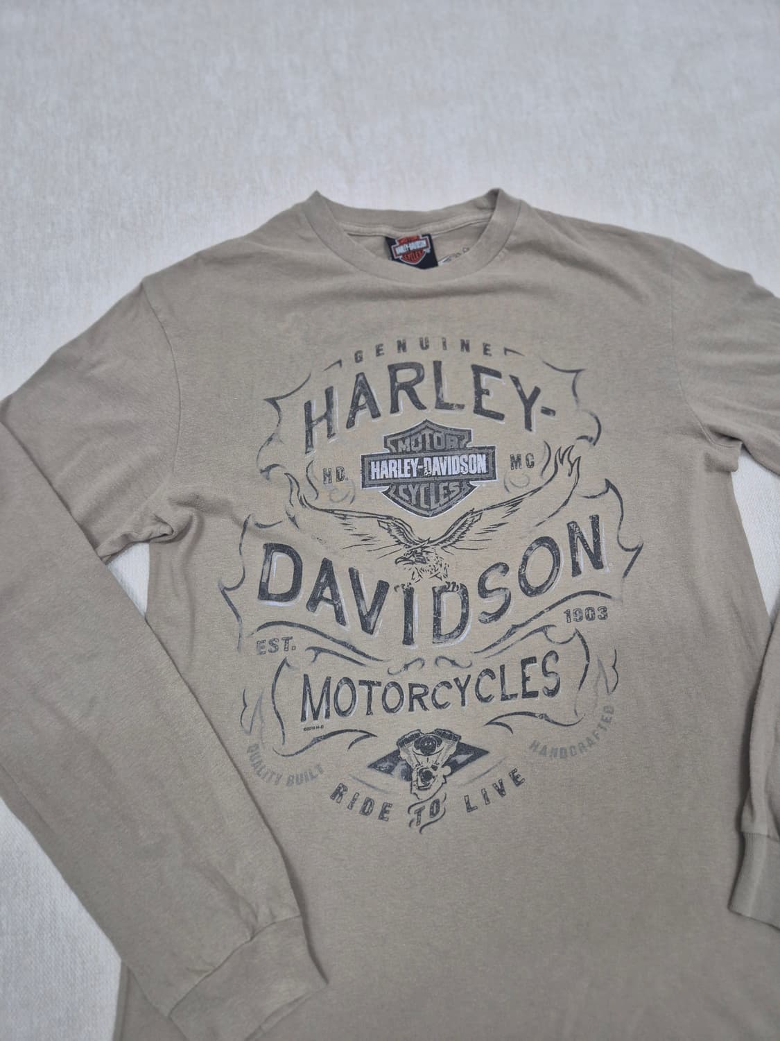 할리데이비슨 긴팔티셔츠 상품이미지4