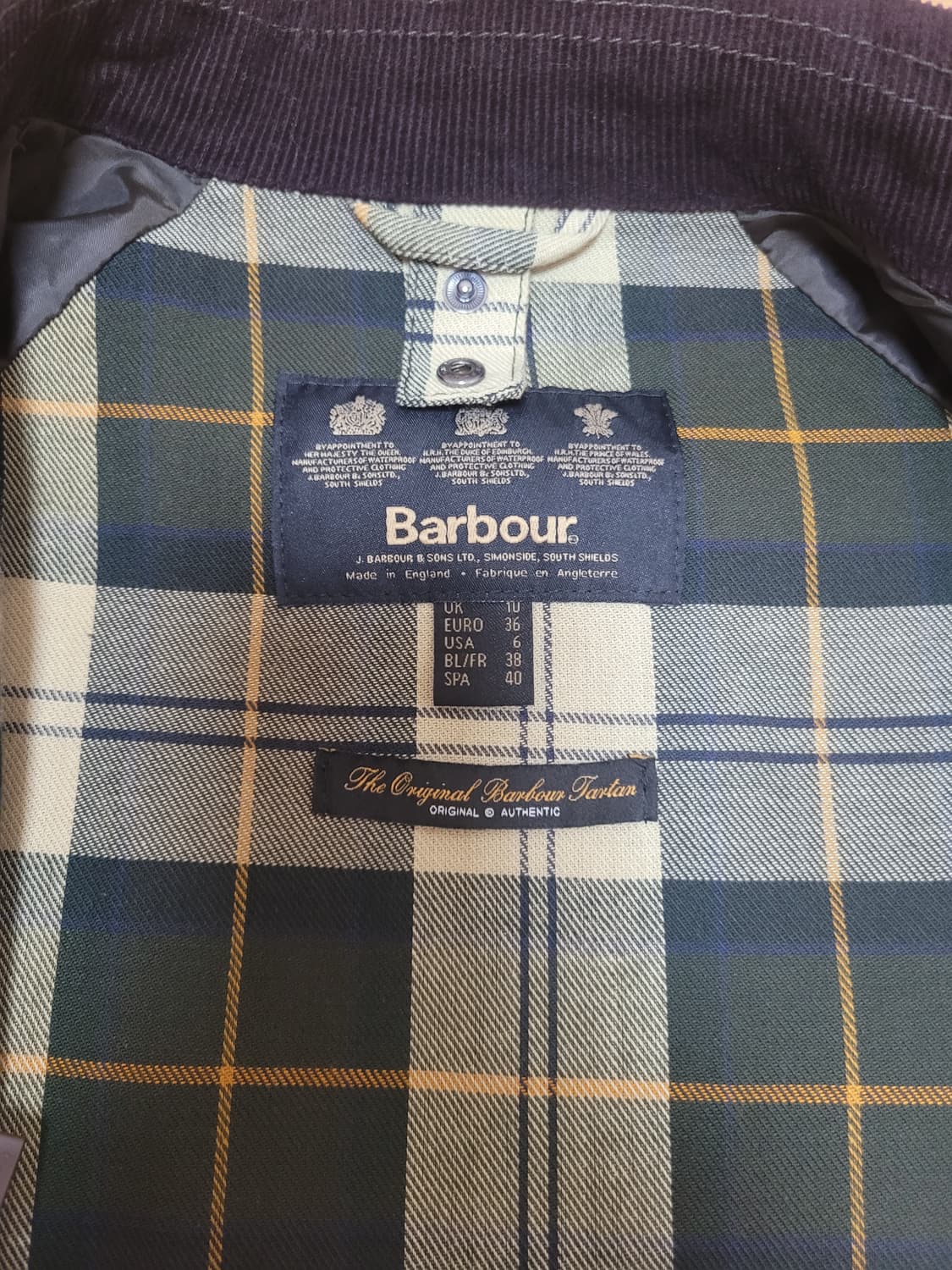 바버 비드넬 uk10  세이지 상품이미지2