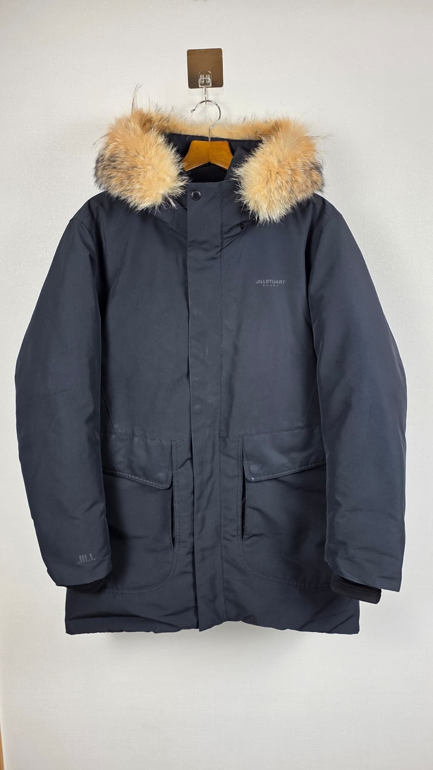 질스튜어트스포츠 남성 코요테 퍼 덕다운 패딩 XL 상품이미지1