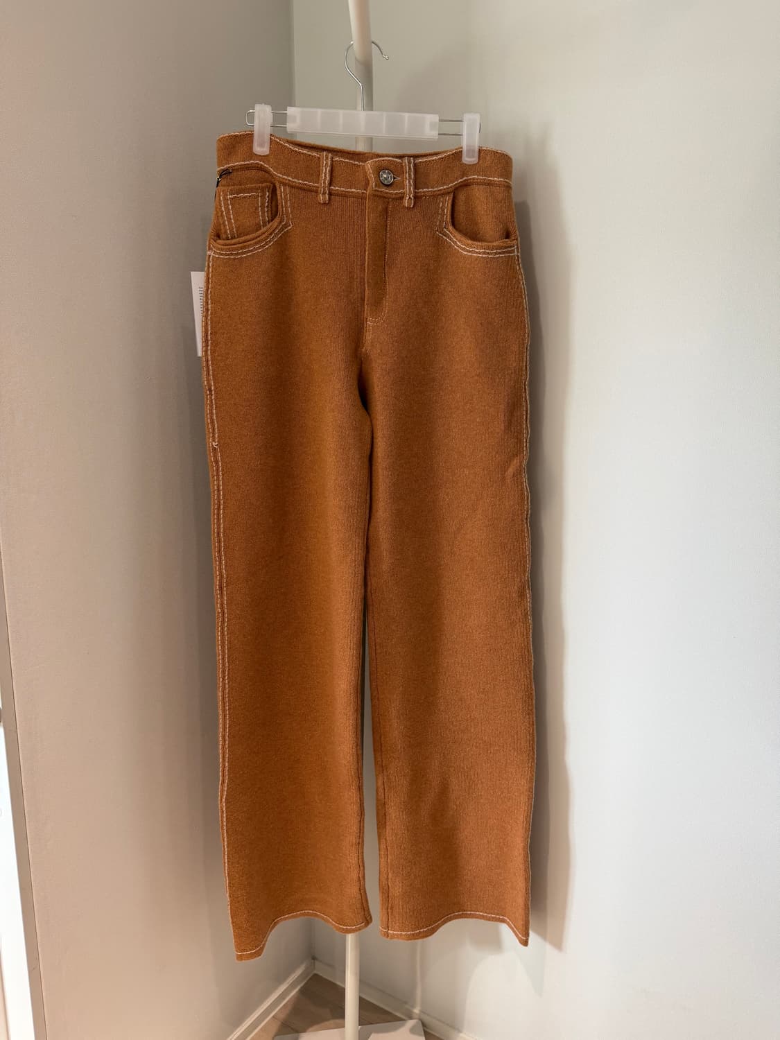 [여성L] 배리 BARRIE 캐시미어 데님 팬츠 상품이미지1