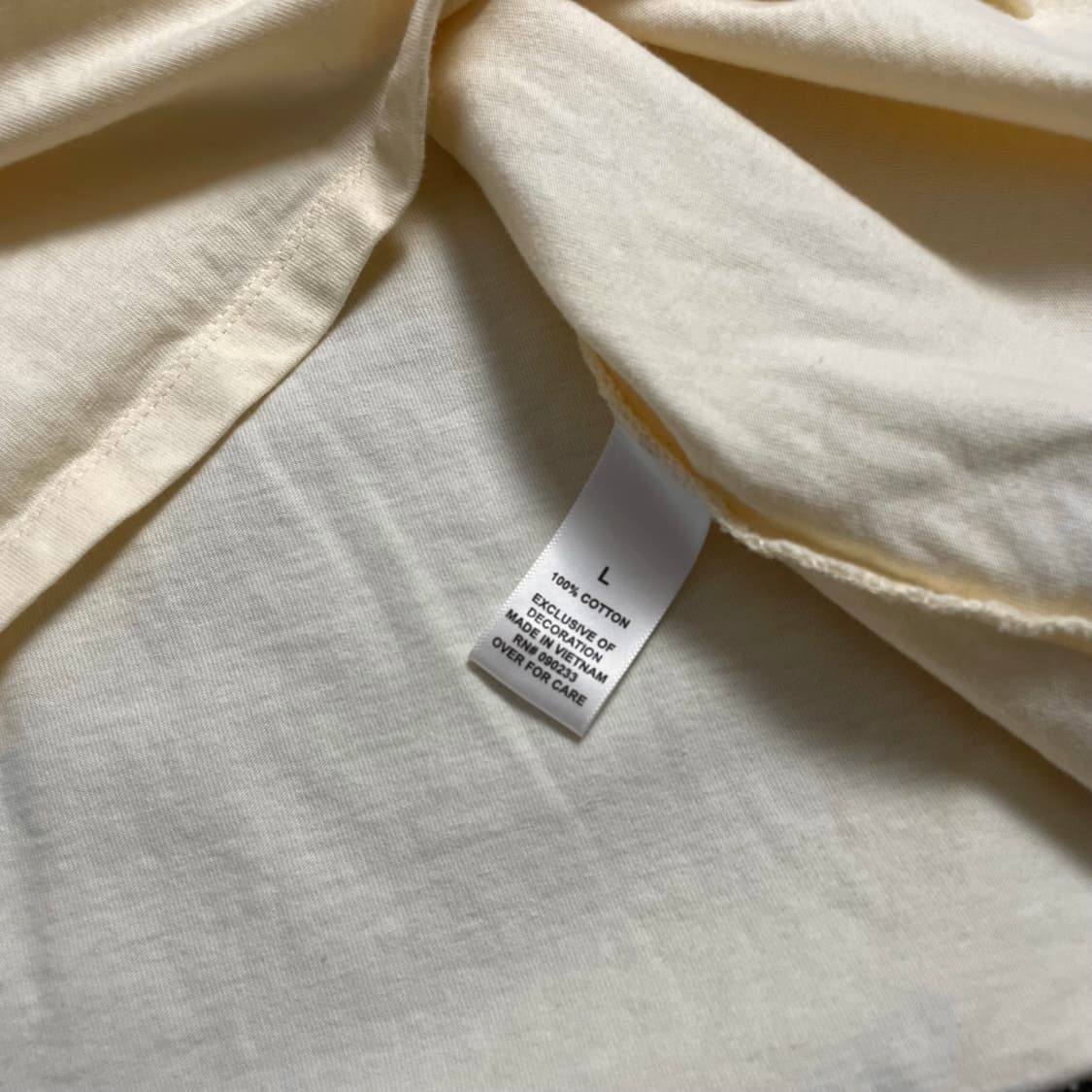 피어오브갓 에센셜 빅로고 박시핏 롱슬리브y 4719 상품이미지7