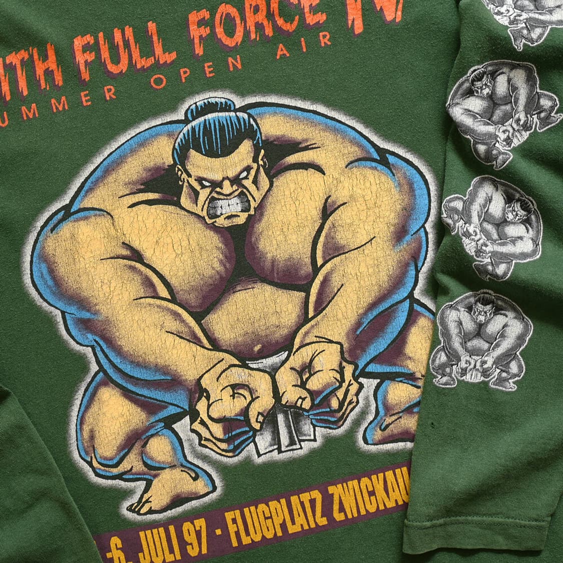 90s With Full Force 빈티지 티셔츠 상품이미지3