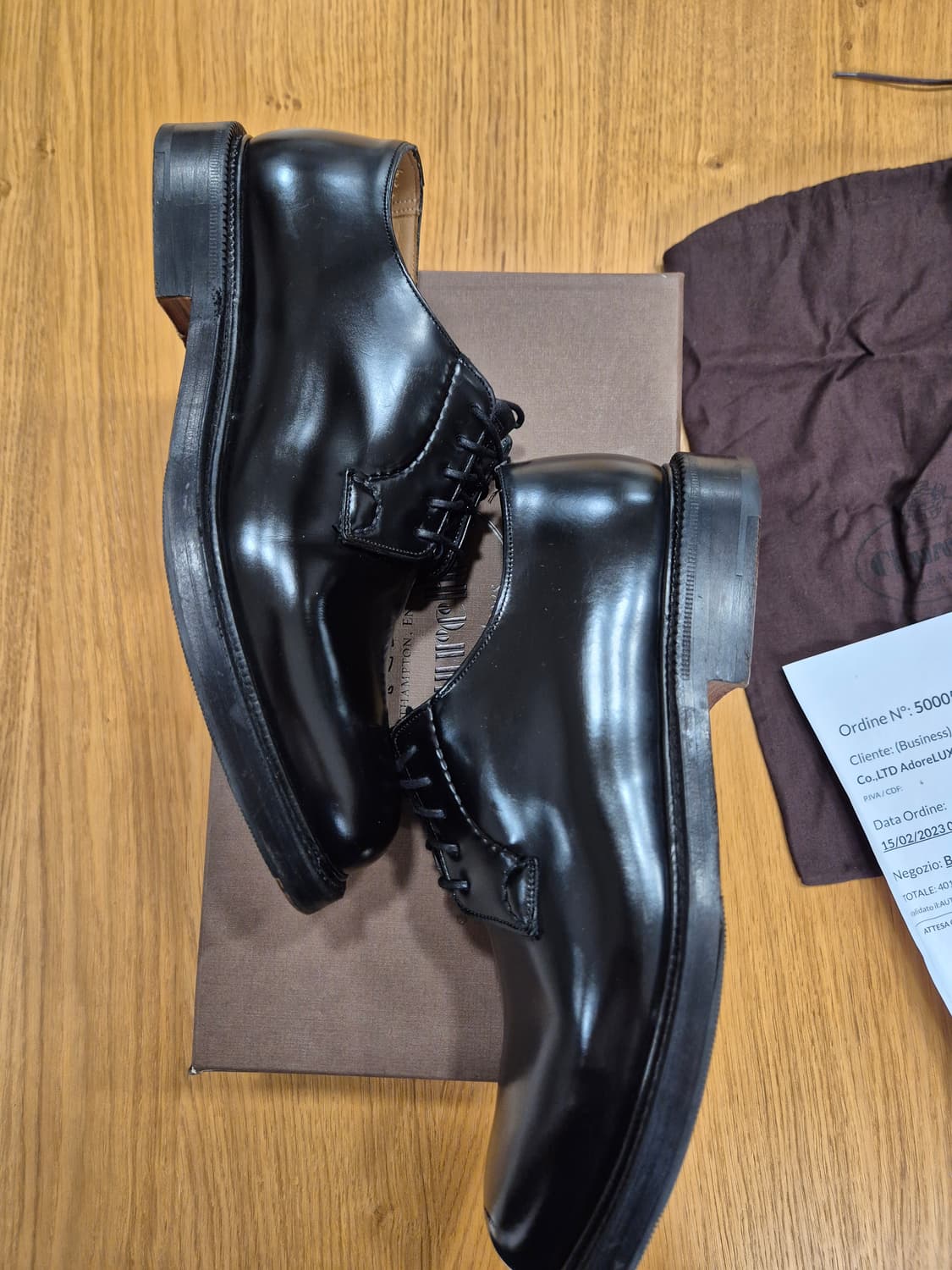 처치스 섀넌 레이스업 더비 7사이즈(발볼G) 상품이미지4