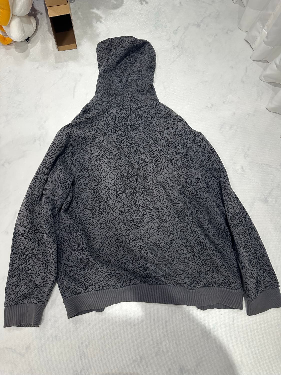 나이키 코끼리(시멘트) 패턴 후드집업 XL 사이즈 상품이미지4