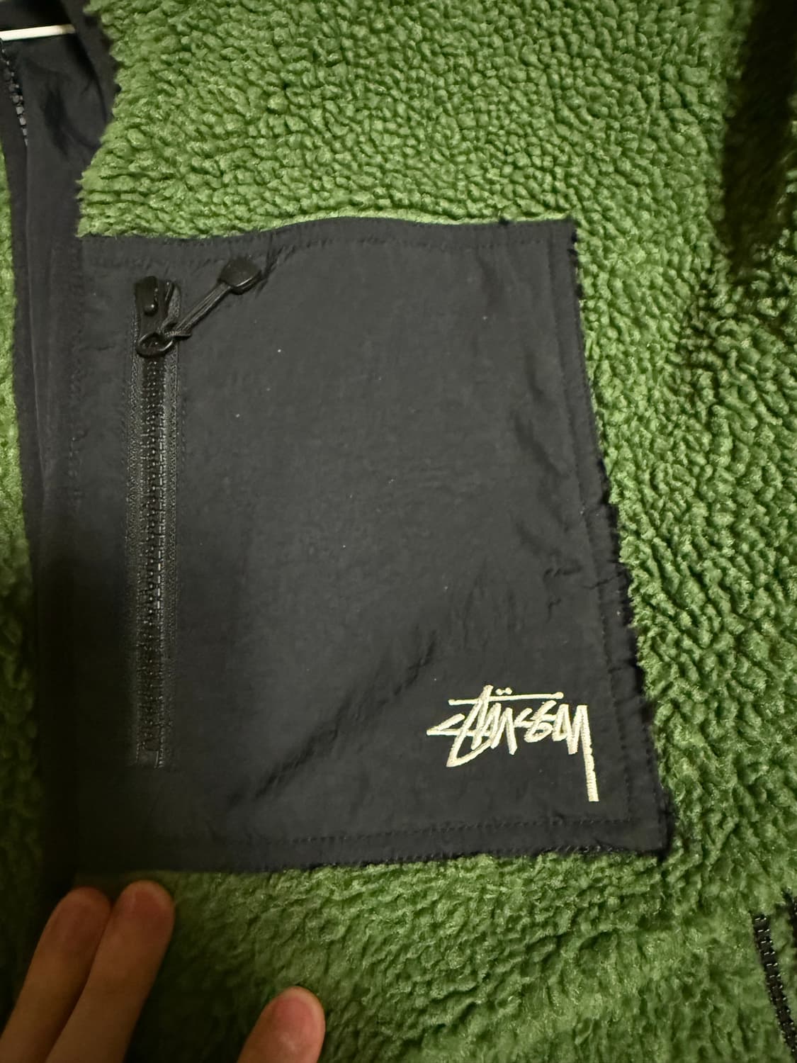 [L] 스투시 8ball볼 후리스 상품이미지5