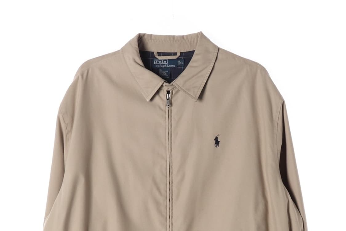 폴로 랄프로렌 클래식 해링턴 자켓 베이지 XL 상품이미지4