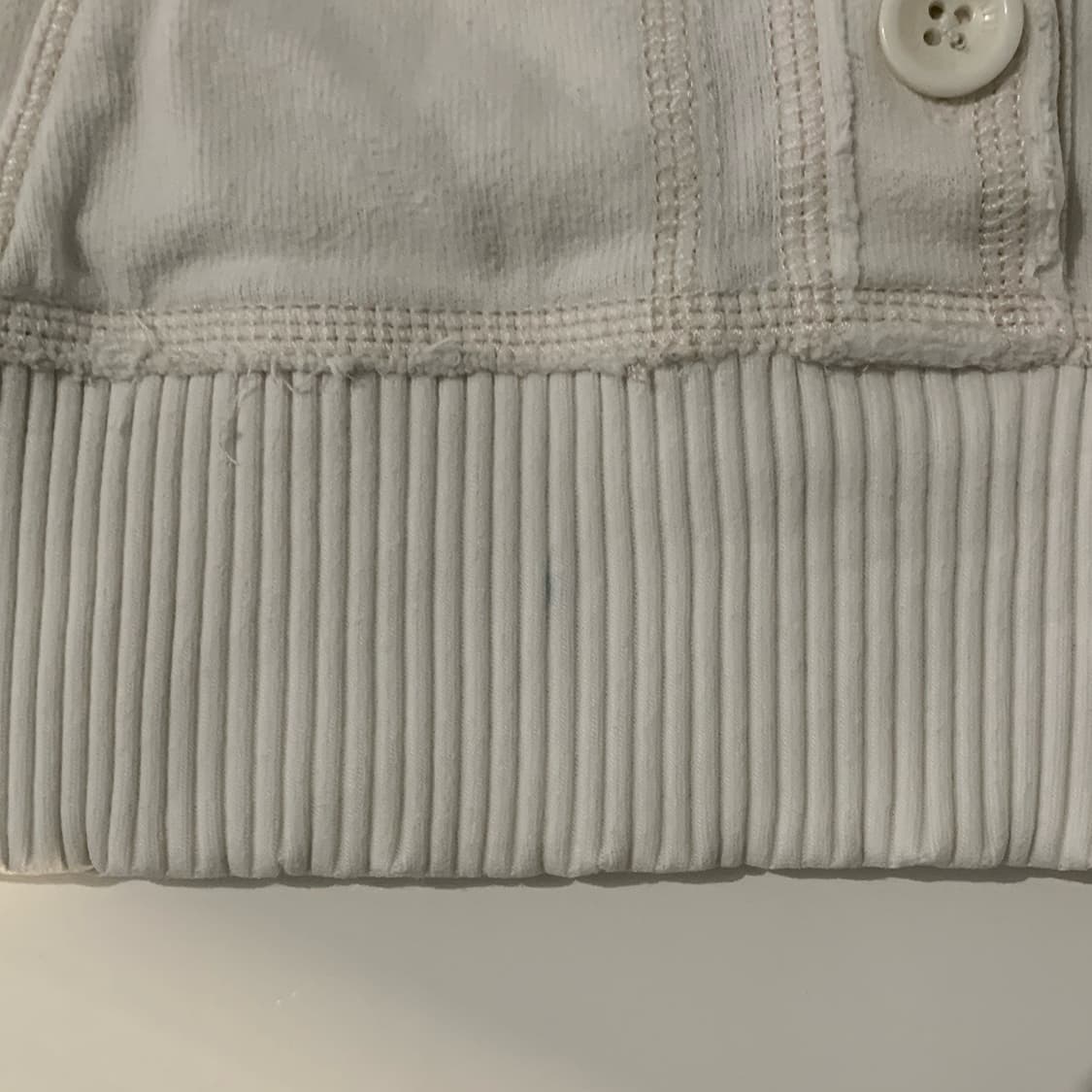 아베크롬비 크림 화이트 7부 후드티 상품이미지5