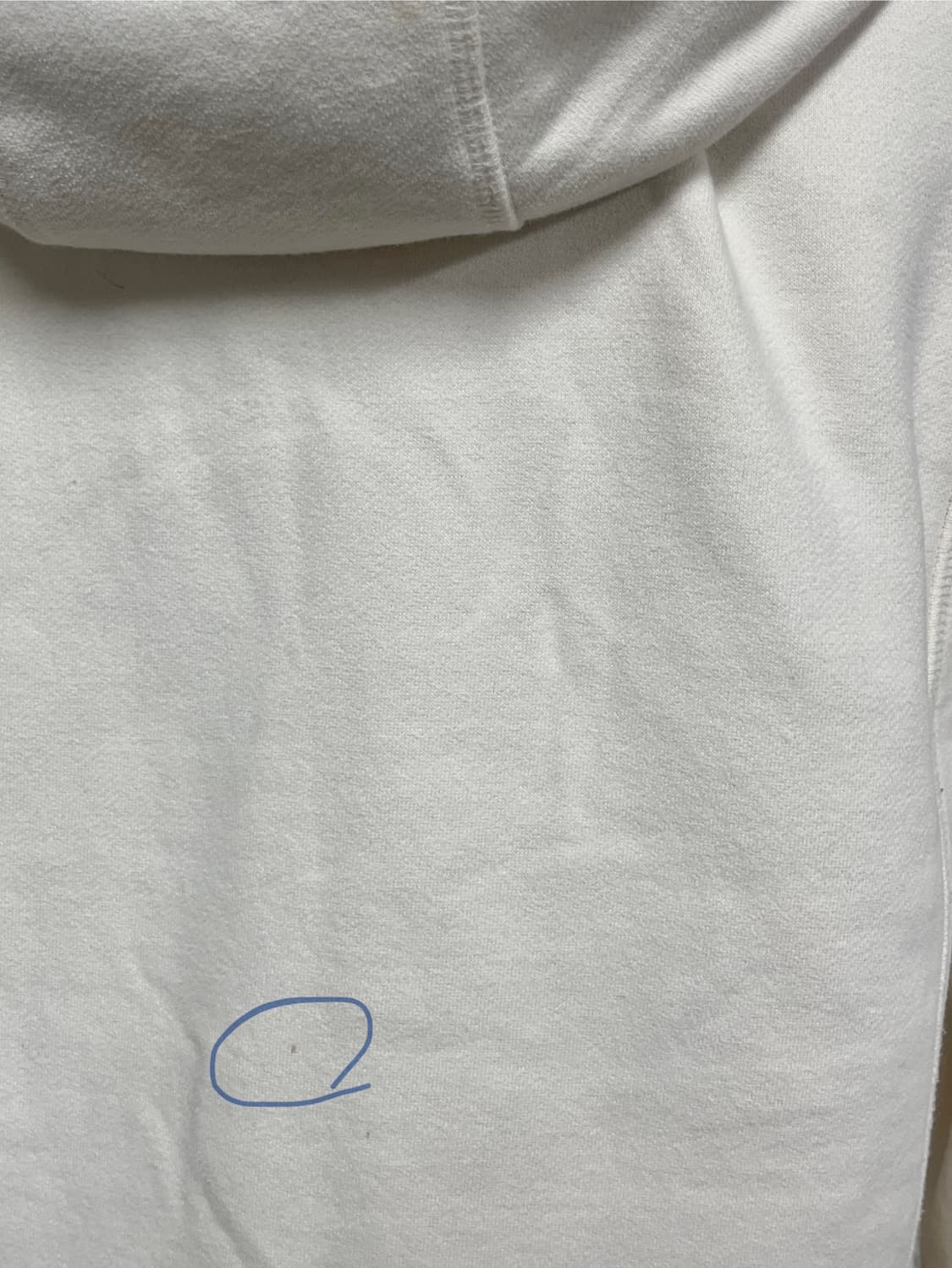 85) LA 다저스 퍼 후드 집업 아이보리 상품이미지5