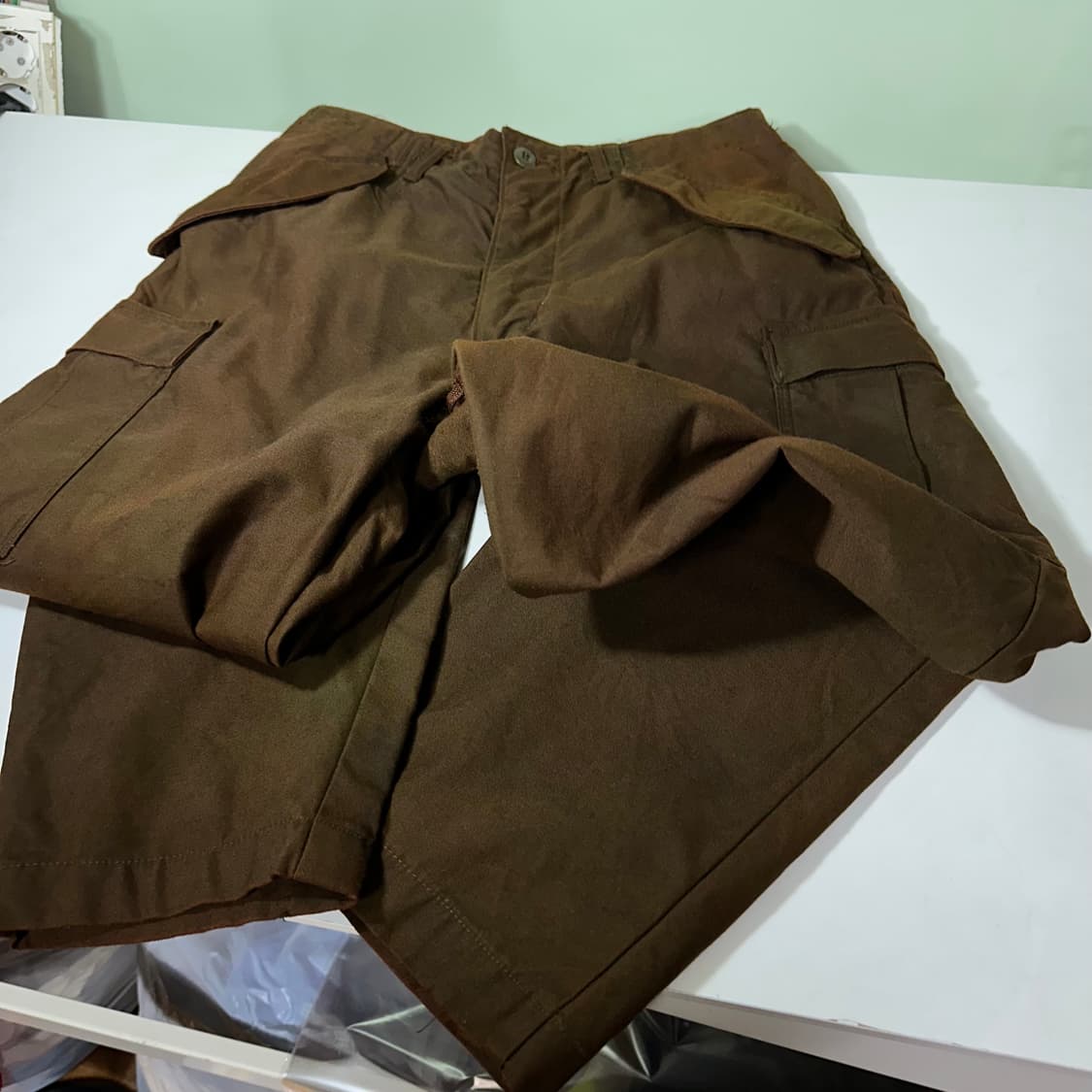 M US ARMY 딥카키 레귤러핏 유틸리티 카고팬츠 상품이미지4