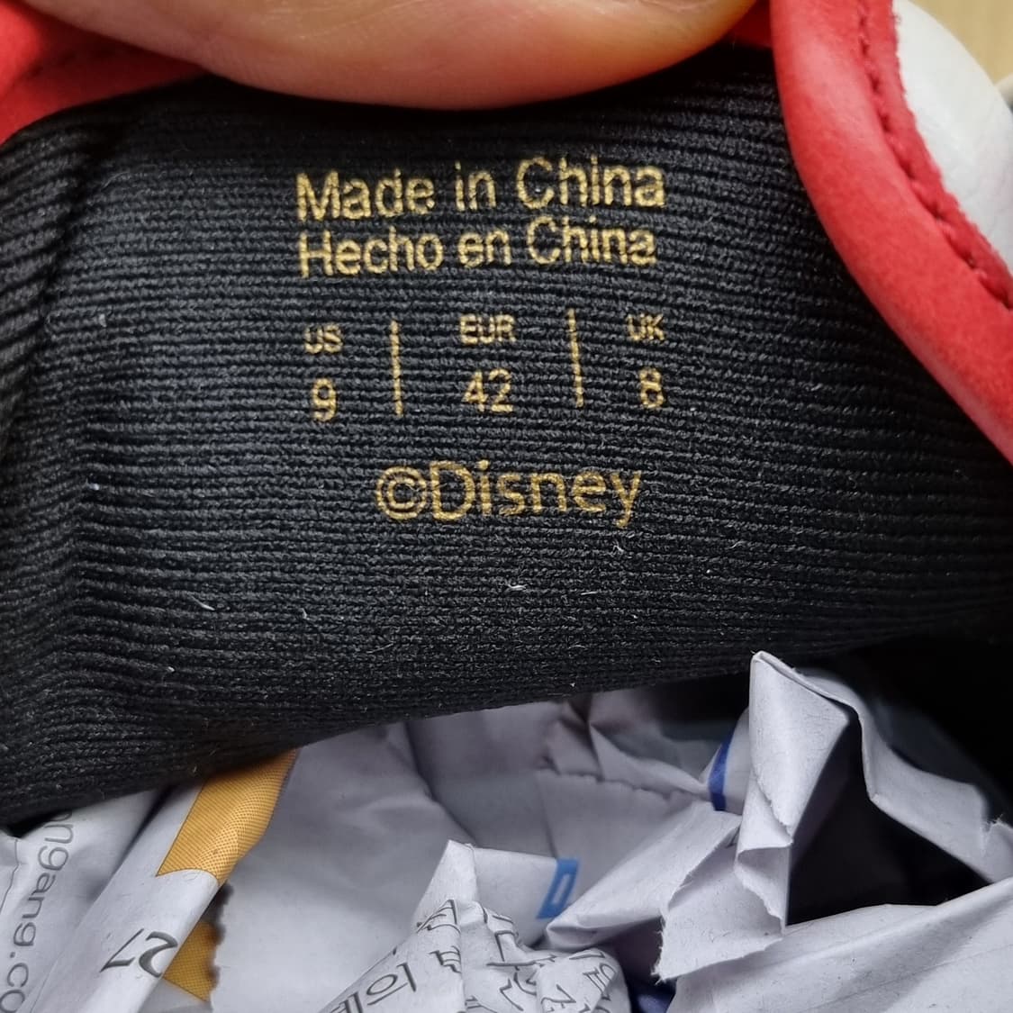 알도 미키마우스 스니커즈 265 상품이미지6